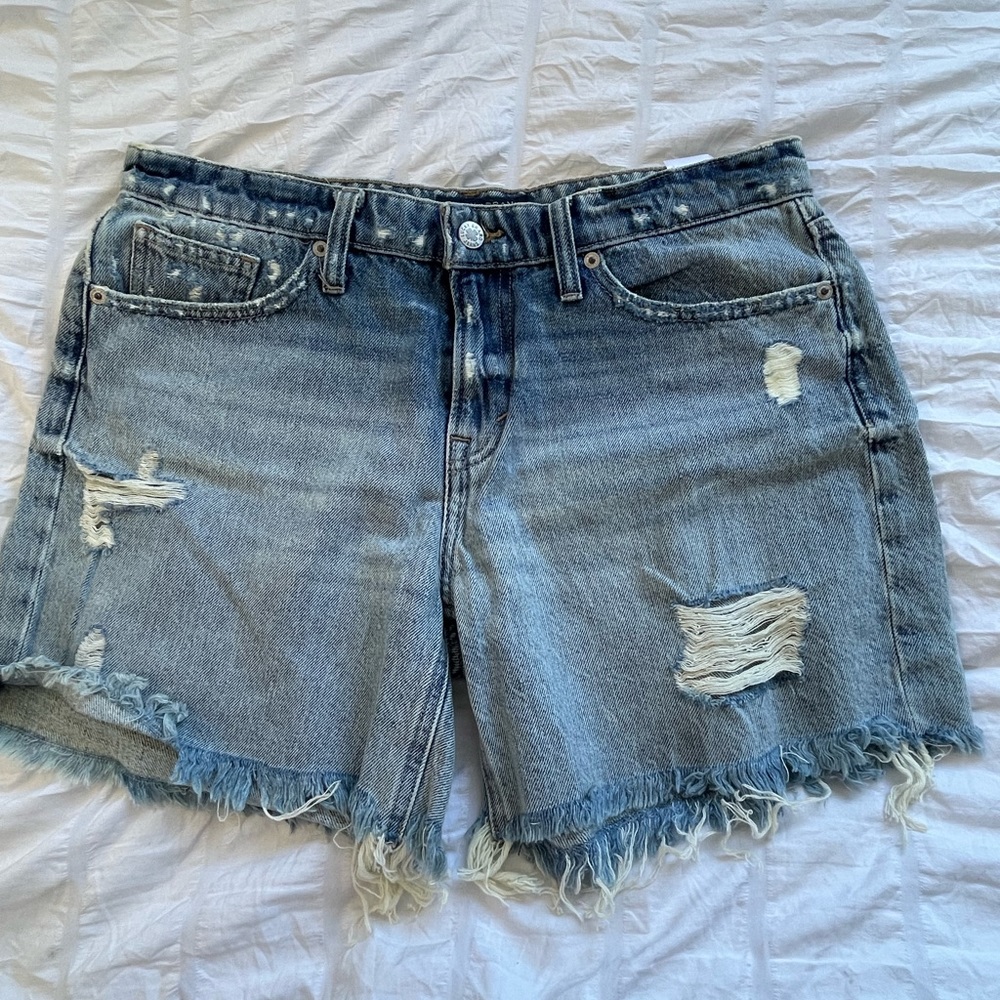 Lucky brand boyfriend jean shorts